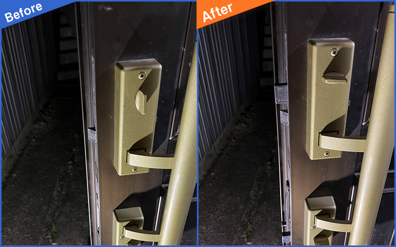 カードロックのBefore&After画像